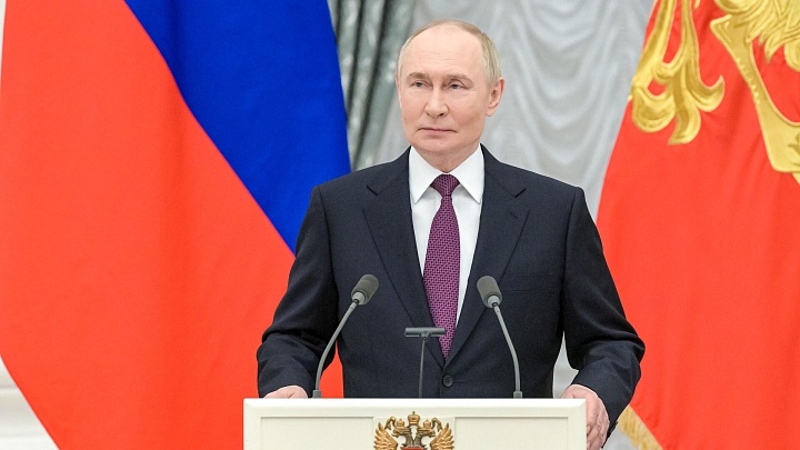 Путин поприветствовал участников фестиваля "Спасская башня"