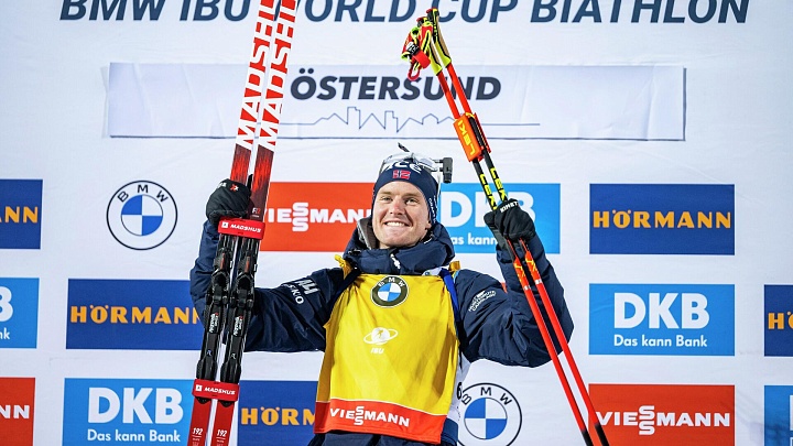Ботн одержал вторую победу подряд на первом этапе Кубка мира по биатлону